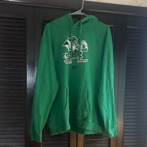 Under Armour Men's Green Graphic Hoodie